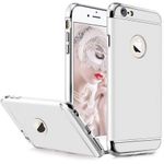 Laptop, Telefoane si Tablete - Telefoane mobile si accesorii - Accesorii Telefoane - Huse telefoane - Husa Apple iPhone 6/6S, MyStyle Elegance Luxury 3in1 Silver - Infinity.ro