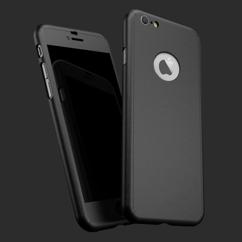 Laptop, Telefoane si Tablete - Telefoane mobile si accesorii - Accesorii Telefoane - Huse telefoane - Husa telefon Iphone 7 Plus ofera protectie 360° Ultrasubtire - Black - Infinity.ro