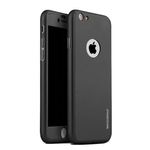 Laptop, Telefoane si Tablete - Telefoane mobile si accesorii - Accesorii Telefoane - Huse telefoane - Husa Dynamite Originala iPhone 6 / iPhone 6S Full Cover 360 + folie sticla, Negru - Infinity.ro