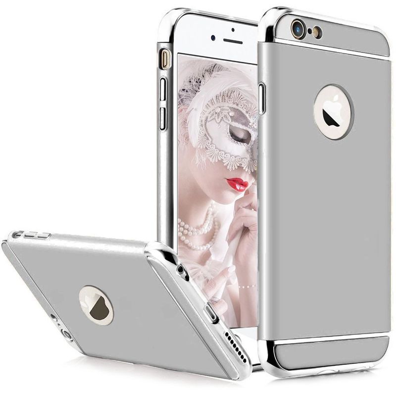 Laptop, Telefoane si Tablete - Telefoane mobile si accesorii - Accesorii Telefoane - Huse telefoane - Husa telefon TotulPerfect Iphone Apple 6/6S Plus ofera protectie 3in1 Ultrasubtire - Grey - Infinity.ro