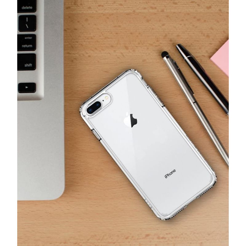 Laptop, Telefoane si Tablete - Telefoane mobile si accesorii - Accesorii Telefoane - Huse telefoane - Husa Apple iPhone 8 Plus, Silicon TPU 2.0mm slim Transparenta - Infinity.ro