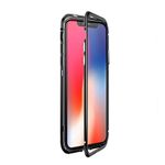 Laptop, Telefoane si Tablete - Telefoane mobile si accesorii - Accesorii Telefoane - Huse telefoane - Husa Magnetic Case 360°, compatibila cu Apple pentru Iphone XS, BGold, Clear&Black - Infinity.ro