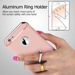 Laptop, Telefoane si Tablete - Telefoane mobile si accesorii - Accesorii Telefoane - Huse telefoane - Pachet husa Apple iPhone 6 Plus/6S Plus,MyStyle Elegance Luxury 3in1 Ring Rose-Gold, folie de sticla gratis - Infinity.ro