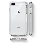 Laptop, Telefoane si Tablete - Telefoane mobile si accesorii - Accesorii Telefoane - Huse telefoane - Husa Apple iPhone 8 Plus, Silicon TPU 2.0mm slim Transparenta - Infinity.ro