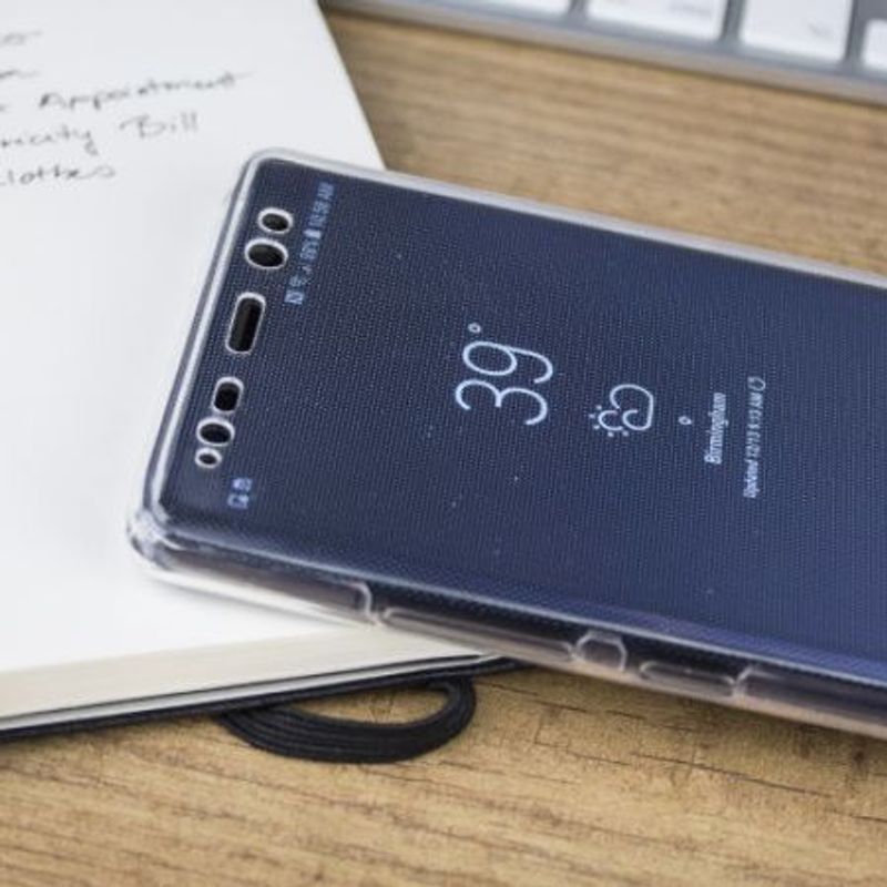 Laptop, Telefoane si Tablete - Telefoane mobile si accesorii - Accesorii Telefoane - Huse telefoane - Husa Samsung Galaxy Note 8, MyStyle FullBody ultra slim TPU , fata - spate transparenta - Infinity.ro