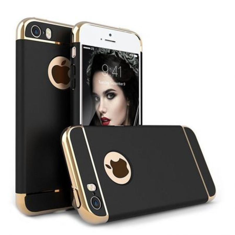 Laptop, Telefoane si Tablete - Telefoane mobile si accesorii - Accesorii Telefoane - Huse telefoane - Husa iPhone 7 Plus, MyStyle Elegance Luxury 3in1 Black - Infinity.ro