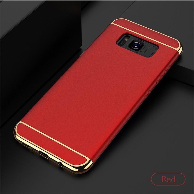 Laptop, Telefoane si Tablete - Telefoane mobile si accesorii - Accesorii Telefoane - Huse telefoane - Husa Samsung Galaxy S8 Plus, MyStyle Elegance Luxury 3in1 Red - Infinity.ro
