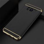 Laptop, Telefoane si Tablete - Telefoane mobile si accesorii - Accesorii Telefoane - Huse telefoane - Husa Samsung Galaxy S8 Plus, Elegance Luxury 3in1 Negru - Infinity.ro