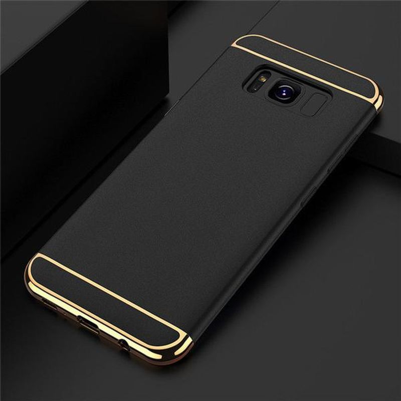Laptop, Telefoane si Tablete - Telefoane mobile si accesorii - Accesorii Telefoane - Huse telefoane - Husa Samsung Galaxy S8 Plus, Elegance Luxury 3in1 Negru - Infinity.ro