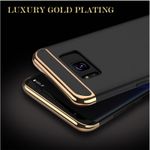 Laptop, Telefoane si Tablete - Telefoane mobile si accesorii - Accesorii Telefoane - Huse telefoane - Husa telefon Samsung S8 ofera protectie 3in1 Ultrasubtire - Black Matte - Infinity.ro