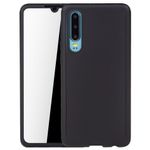 Laptop, Telefoane si Tablete - Telefoane mobile si accesorii - Accesorii Telefoane - Huse telefoane - Husa Full Cover 360° (fata + spate + folie sticla) pentru Huawei P30, Negru - Infinity.ro