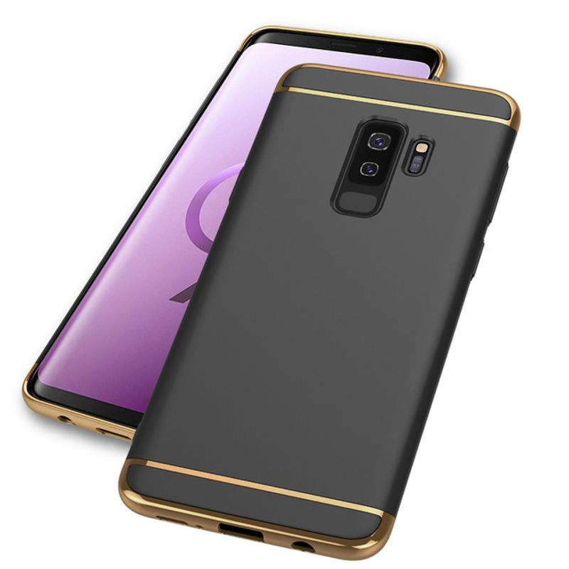 Laptop, Telefoane si Tablete - Telefoane mobile si accesorii - Accesorii Telefoane - Huse telefoane - Husa Samsung Galaxy S8 Plus, Elegance Luxury 3in1 Negru - Infinity.ro