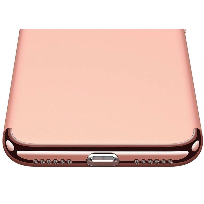 Laptop, Telefoane si Tablete - Telefoane mobile si accesorii - Accesorii Telefoane - Huse telefoane - Husa Apple iPhone SE2, MyStyle Elegance Luxury 3in1 Rose-Gold - Infinity.ro