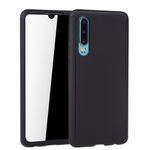 Laptop, Telefoane si Tablete - Telefoane mobile si accesorii - Accesorii Telefoane - Huse telefoane - Husa Full Cover 360° (fata + spate + folie sticla) pentru Huawei P30, Negru - Infinity.ro