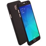 Laptop, Telefoane si Tablete - Telefoane mobile si accesorii - Accesorii Telefoane - Huse telefoane - Husa Full Cover 360° (fata + spate + geam sticla) pentru Samsung Galaxy J7 (2017) / J730, negru - Infinity.ro