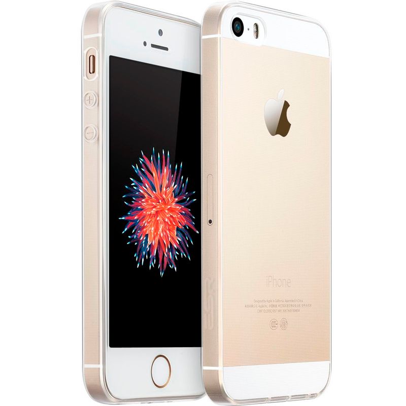 Laptop, Telefoane si Tablete - Telefoane mobile si accesorii - Accesorii Telefoane - Huse telefoane - Husa silicon Apple iPhone 5 iPhone 5S iPhone SE Protectie A+, Transparenta - Infinity.ro