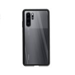 Laptop, Telefoane si Tablete - Telefoane mobile si accesorii - Accesorii Telefoane - Huse telefoane - Husa magnetica 360° pentru Huawei P30 Pro, Fashion Case, Aluminiu/Sticla, Negru - Infinity.ro