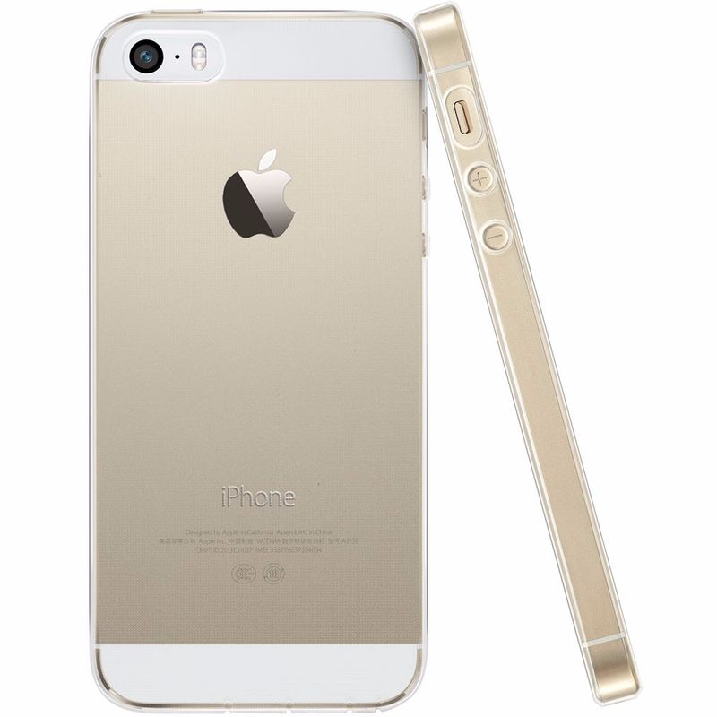 Laptop, Telefoane si Tablete - Telefoane mobile si accesorii - Accesorii Telefoane - Huse telefoane - Husa silicon Apple iPhone 5 iPhone 5S iPhone SE Protectie A+, Transparenta - Infinity.ro