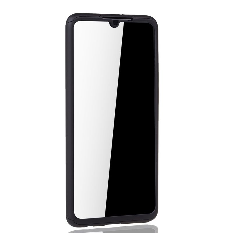 Laptop, Telefoane si Tablete - Telefoane mobile si accesorii - Accesorii Telefoane - Huse telefoane - Husa Full Cover 360° (fata + spate + folie sticla) pentru Huawei P30, Negru - Infinity.ro