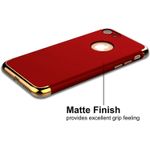 Laptop, Telefoane si Tablete - Telefoane mobile si accesorii - Accesorii Telefoane - Huse telefoane - Pachet husa Apple iPhone 6/6S, MyStyle Elegance Luxury 3in1 Red, folie de sticla gratis - Infinity.ro
