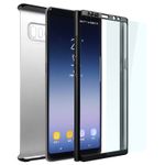 Laptop, Telefoane si Tablete - Telefoane mobile si accesorii - Accesorii Telefoane - Huse telefoane - Husa 360° Matte Full Protection - Samsung Galaxy Note 8 - Negru - (fata + spate + folie de protectie din silicon) - Infinity.ro