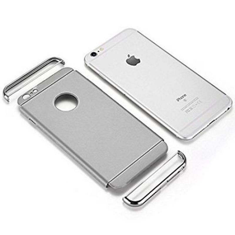 Laptop, Telefoane si Tablete - Telefoane mobile si accesorii - Accesorii Telefoane - Huse telefoane - Husa Apple iPhone 7 Plus, MyStyle Elegance Luxury 3in1 Silver - Infinity.ro