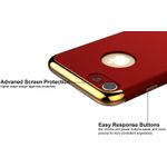 Laptop, Telefoane si Tablete - Telefoane mobile si accesorii - Accesorii Telefoane - Huse telefoane - Pachet husa Apple iPhone 6/6S, MyStyle Elegance Luxury 3in1 Red, folie de sticla gratis - Infinity.ro