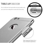 Laptop, Telefoane si Tablete - Telefoane mobile si accesorii - Accesorii Telefoane - Huse telefoane - Husa telefon Iphone 6/6S offera protectie 3in1 Ultrasubtire - Grey S Ring - Infinity.ro