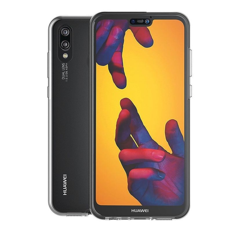 Laptop, Telefoane si Tablete - Telefoane mobile si accesorii - Accesorii Telefoane - Huse telefoane - Husa Full TPU 360° (fata + spate) pentru Huawei P20 Lite, Transparent - Infinity.ro