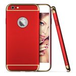 Laptop, Telefoane si Tablete - Telefoane mobile si accesorii - Accesorii Telefoane - Huse telefoane - Husa Apple iPhone 7, MyStyle Elegance Luxury 3in1 Red - Infinity.ro
