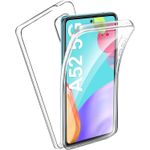Laptop, Telefoane si Tablete - Telefoane mobile si accesorii - Accesorii Telefoane - Huse telefoane - Husa protectie fata spate pentru Samsung Galaxy A52 4G/5G, TPU/Policarbonat, Transparent - Infinity.ro