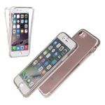 Laptop, Telefoane si Tablete - Telefoane mobile si accesorii - Accesorii Telefoane - Huse telefoane - Husa Full TPU 360° fata si spate compatibila iPhone 8, Transparent - Infinity.ro
