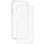Laptop, Telefoane si Tablete - Telefoane mobile si accesorii - Accesorii Telefoane - Huse telefoane - Husa VIGAFON iPhone X/ XS, Protectie Fata Spate 360 - Silicon Transparent - Infinity.ro