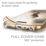 Laptop, Telefoane si Tablete - Telefoane mobile si accesorii - Accesorii Telefoane - Huse telefoane - Husa Full TPU 360° (fata + spate) pentru Samsung Galaxy A5 (2017), Transparent - Infinity.ro
