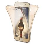 Laptop, Telefoane si Tablete - Telefoane mobile si accesorii - Accesorii Telefoane - Huse telefoane - Husa Full TPU 360° (fata + spate) pentru Samsung Galaxy A5 (2017), Transparent - Infinity.ro
