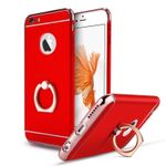 Laptop, Telefoane si Tablete - Telefoane mobile si accesorii - Accesorii Telefoane - Huse telefoane - Husa Apple iPhone 7 Plus, MyStyle Elegance Luxury 3in1 Ring Red - Infinity.ro