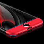 Laptop, Telefoane si Tablete - Telefoane mobile si accesorii - Accesorii Telefoane - Huse telefoane - Husa TotulPerfect telefon Apple Iphone 7 Plus ofera protectie Subtire 3in1 Lux Design Red-Black + Folie Sticla - Infinity.ro
