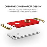 Laptop, Telefoane si Tablete - Telefoane mobile si accesorii - Accesorii Telefoane - Huse telefoane - Husa Apple iPhone 7 Plus, MyStyle Elegance Luxury 3in1 Ring Red - Infinity.ro