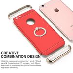 Laptop, Telefoane si Tablete - Telefoane mobile si accesorii - Accesorii Telefoane - Huse telefoane - Husa Apple iPhone 7 Plus, MyStyle Elegance Luxury 3in1 Ring Red - Infinity.ro