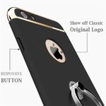 Laptop, Telefoane si Tablete - Telefoane mobile si accesorii - Accesorii Telefoane - Huse telefoane - Husa Apple iPhone 6 Plus/6S Plus, MyStyle Elegance Luxury 3in1 Ring Black - Infinity.ro
