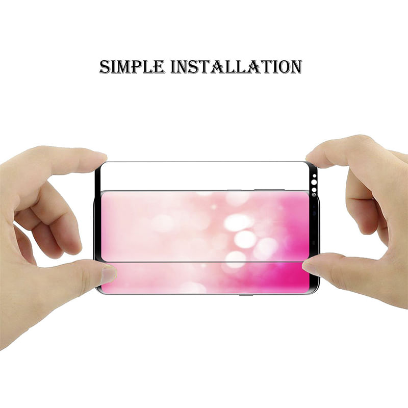 Laptop, Telefoane si Tablete - Telefoane mobile si accesorii - Accesorii Telefoane - Folii protectie telefoane - Folie sticla Aisi pentru Samsung Galaxy S9 Plus - Neagra - Infinity.ro