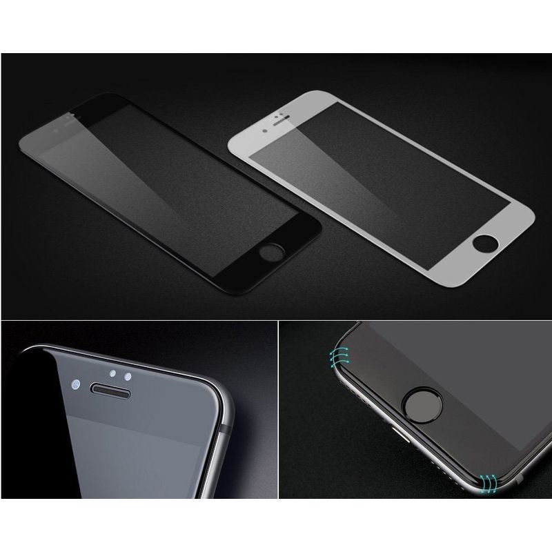 Laptop, Telefoane si Tablete - Telefoane mobile si accesorii - Accesorii Telefoane - Folii protectie telefoane - Folie 3D iPhone 8 Plus, ecran complet, negru - Infinity.ro