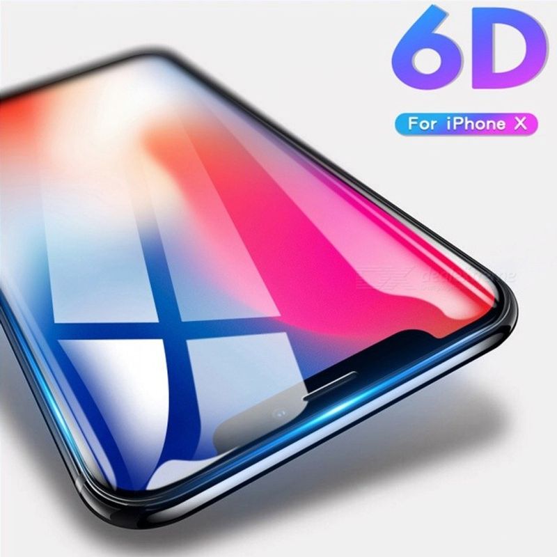 Laptop, Telefoane si Tablete - Telefoane mobile si accesorii - Accesorii Telefoane - Folii protectie telefoane - Folie Sticla Securzata 6D telefon Apple Iphone X ofera protectie Ultrasubtire Clear - Infinity.ro