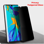 Laptop, Telefoane si Tablete - Telefoane mobile si accesorii - Accesorii Telefoane - Folii protectie telefoane - Folie de sticla privancy 5D pentru Huawei P30, Privacy Glass GloMax, folie securizata duritate 9H anti amprente - Infinity.ro