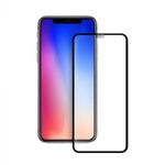 Laptop, Telefoane si Tablete - Telefoane mobile si accesorii - Accesorii Telefoane - Folii protectie telefoane - Folie din sticla pentru iPhone Xs Max, Transparent - Negru - Infinity.ro