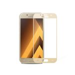 Laptop, Telefoane si Tablete - Telefoane mobile si accesorii - Accesorii Telefoane - Folii protectie telefoane - Folie protectie din sticla curbata Samsung J5 2017 pentru tot ecranul (Full Cover) curbata 3D, Aurie - Infinity.ro