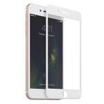 Laptop, Telefoane si Tablete - Telefoane mobile si accesorii - Accesorii Telefoane - Folii protectie telefoane - Folie Sticla 3D iPhone 7 / iPhone 8 Alba Full Cover Protectie Ecran Antisoc Tempered Glass HC - Infinity.ro