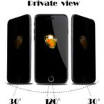 Laptop, Telefoane si Tablete - Telefoane mobile si accesorii - Accesorii Telefoane - Folii protectie telefoane - Folie de protectie din sticla securizata pentru iPhone 7/8 plus, Privacy Anty-Spy - Infinity.ro