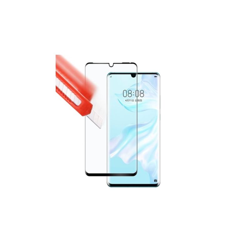Laptop, Telefoane si Tablete - Telefoane mobile si accesorii - Accesorii Telefoane - Folii protectie telefoane - Folie de sticla pentru Huawei P30 Pro, Negru - Infinity.ro