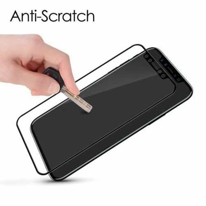 Laptop, Telefoane si Tablete - Telefoane mobile si accesorii - Accesorii Telefoane - Folii protectie telefoane - Folie protectie iPhone X / Xs, 3D, rezistenta 9H, sticla securizata, Negru - Infinity.ro
